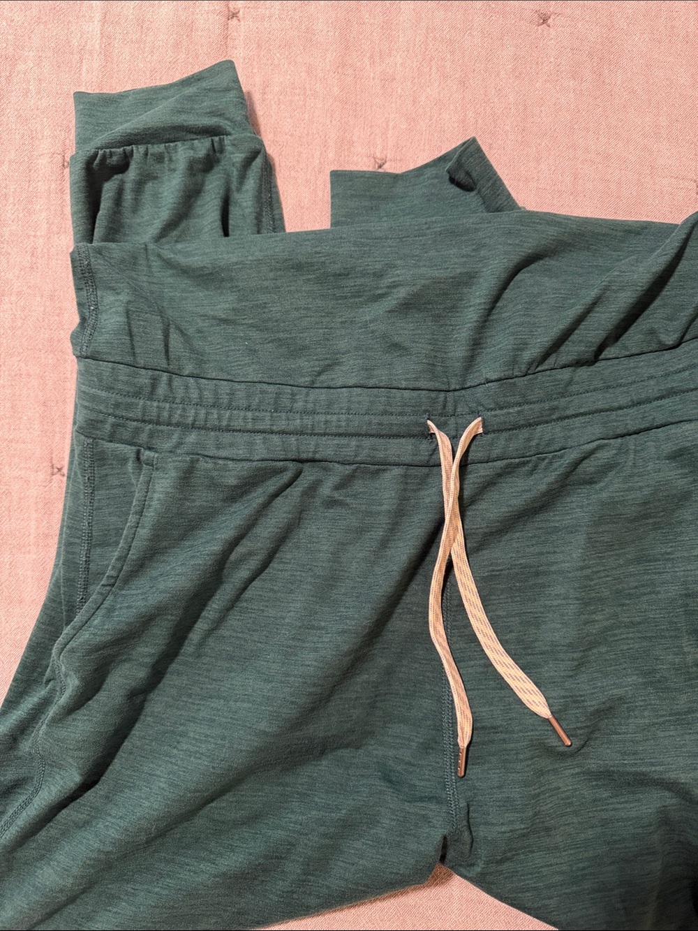Green Racerback Jumpsuit - Picture 3 of 4